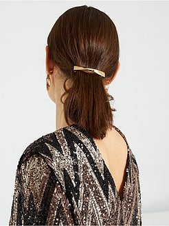 Vestido com lantejoulas - Kiabi