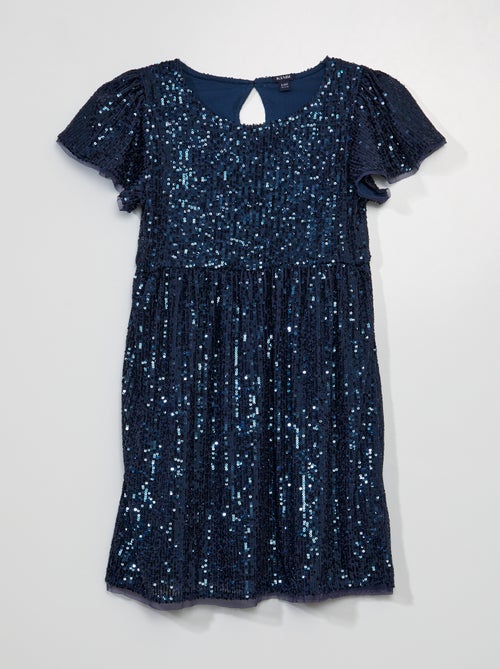 Vestido com lantejoulas - Kiabi
