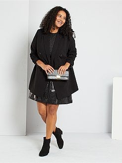 Vestido com lantejoulas - Kiabi