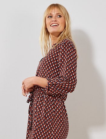 Vestido com motivo geométrico 'JDY' - Kiabi
