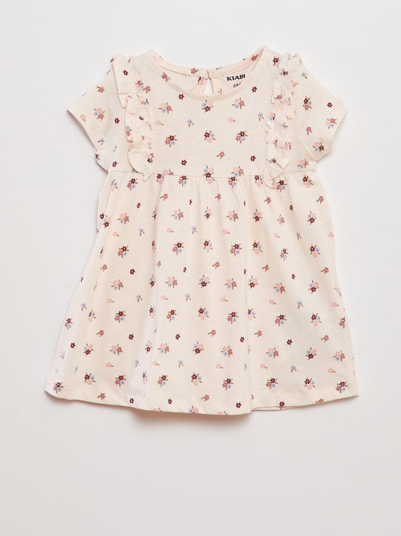 Vestido com motivo ROSA - Kiabi