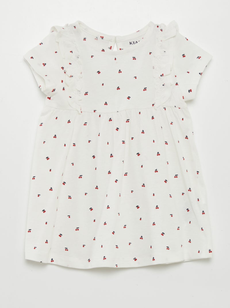 Vestido com motivo ROSA - Kiabi