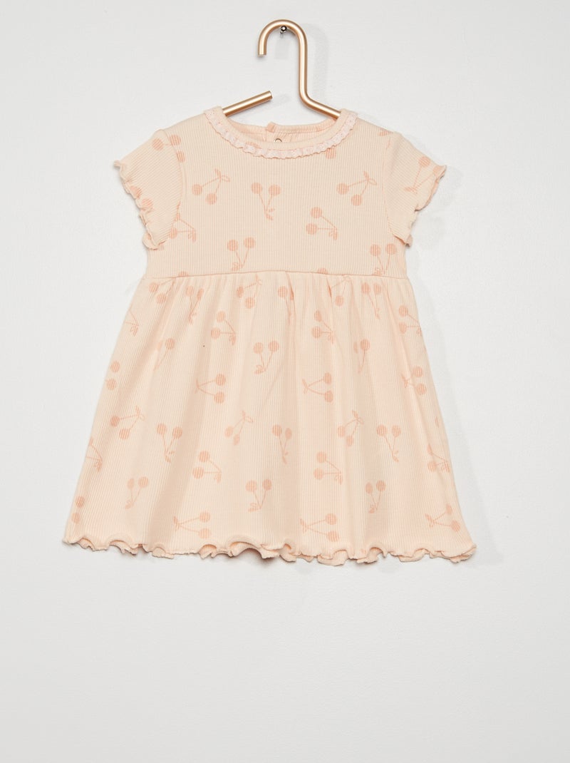 Vestido com motivo ROSA - Kiabi