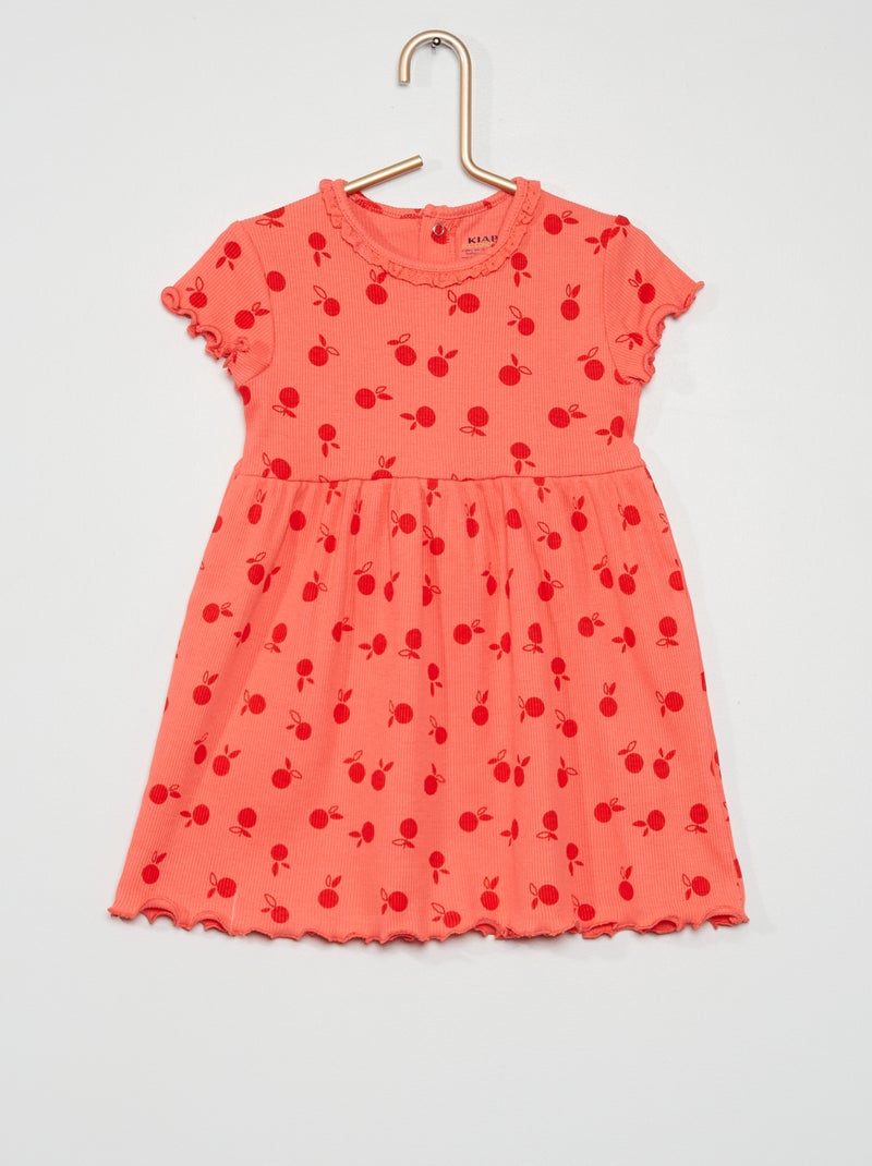 Vestido com motivo ROSA - Kiabi
