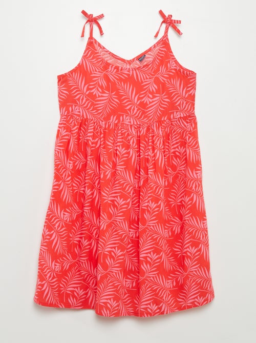 Vestido com motivo - Kiabi