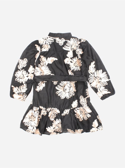 Vestido com padrão floral - kids star - Kiabi Vestido com padrão floral - kids star - Kiabi