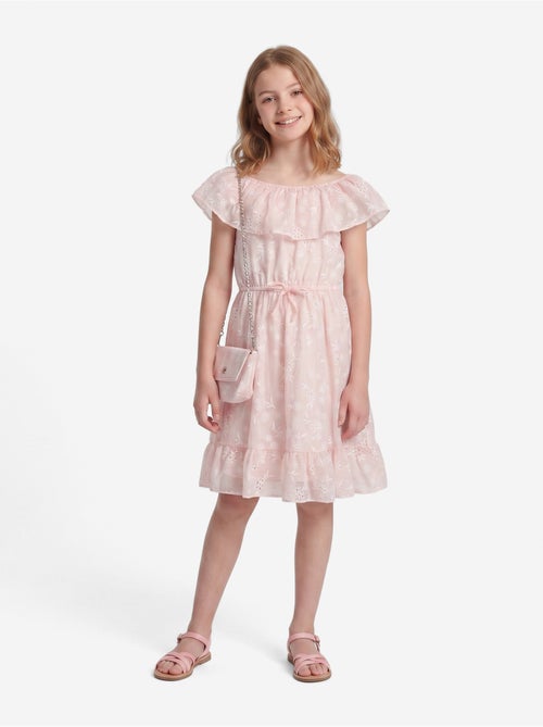 Vestido com padrão floral - Kids Star - Kiabi Vestido com padrão floral - Kids Star - Kiabi