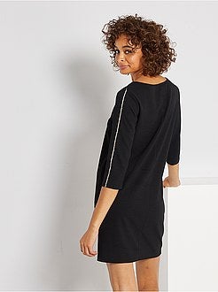 Vestido com pormenor brilhante - Kiabi