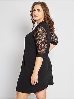 Vestido com renda - Kiabi