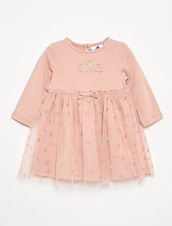 Vestido com saia de tule 'Minnie' 'Disney'