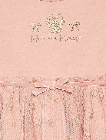 Vestido com saia de tule 'Minnie' 'Disney'