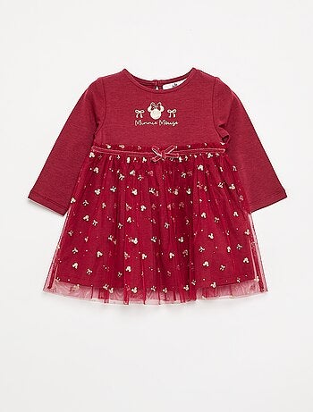Vestido com saia de tule 'Minnie' 'Disney'