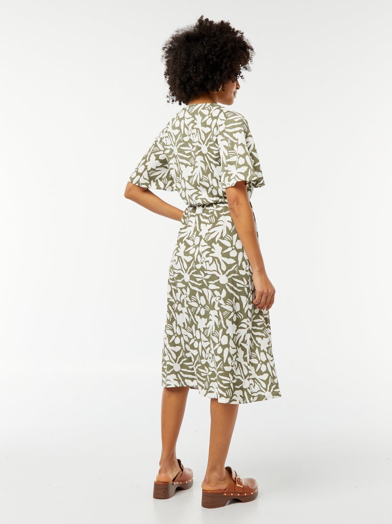 Vestido comprido  - So Easy CAQUI - Kiabi