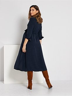 Vestido comprido - Kiabi