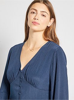 Vestido comprido - Kiabi