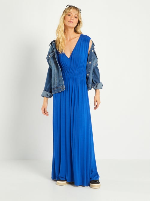 Vestido comprido - Kiabi