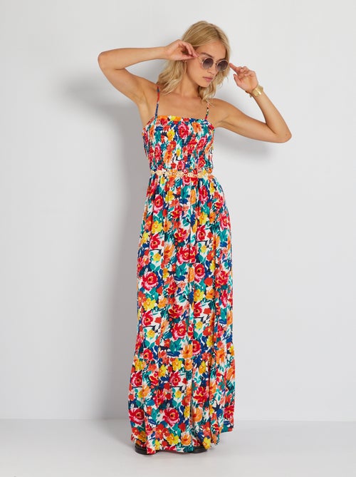 Vestido comprido com alças 'JDY' - Kiabi