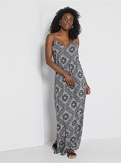 Vestido comprido com flores 'JDY' - Kiabi