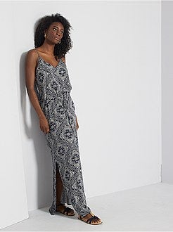 Vestido comprido com flores 'JDY' - Kiabi