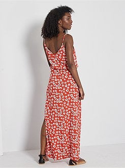 Vestido comprido com flores 'JDY' - Kiabi