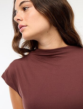 Vestido comprido com folhos