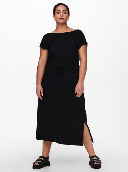 Vestido comprido com gola redonda 'Only' - Kiabi
