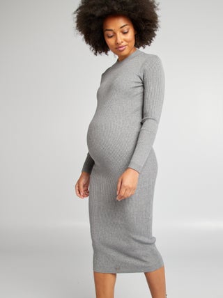 Vestido comprido de grávida