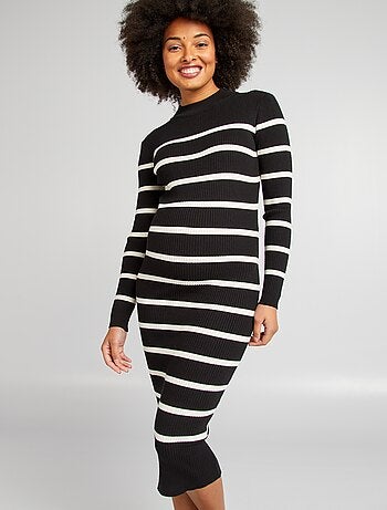 Vestido comprido de grávida