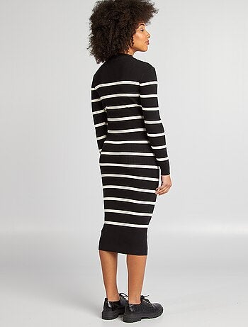 Vestido comprido de grávida