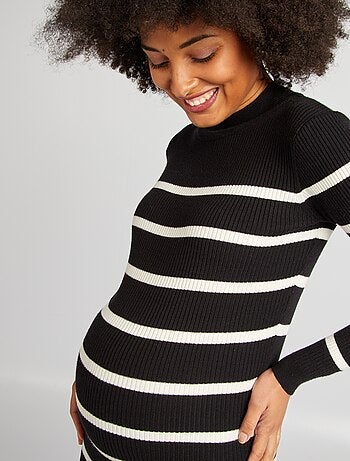 Vestido comprido de grávida