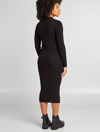Vestido comprido de grávida