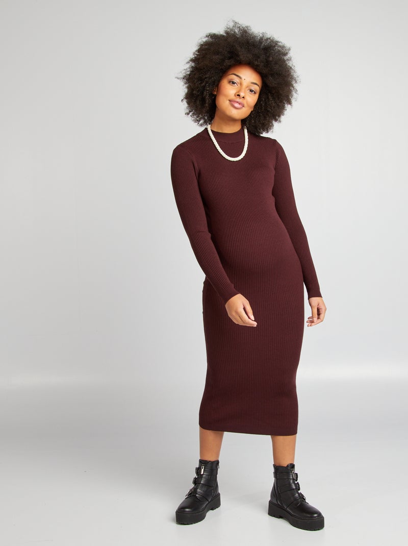 Vestido comprido de grávida VIOLETA - Kiabi