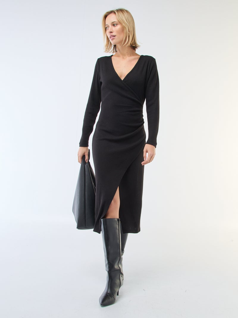 Vestido Comprido em Malha