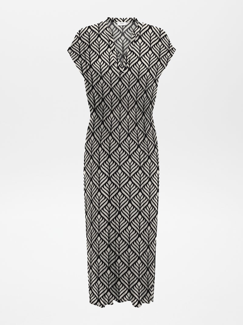 Vestido comprido estampado 'JDY' PRETO - Kiabi