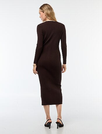 Vestido comprido estilo colete