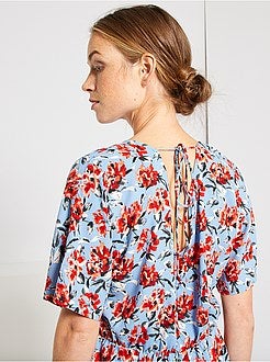 Vestido comprido florido 'JDY' - Kiabi