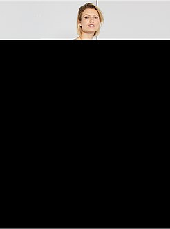 Vestido comprido 'florido' - Kiabi