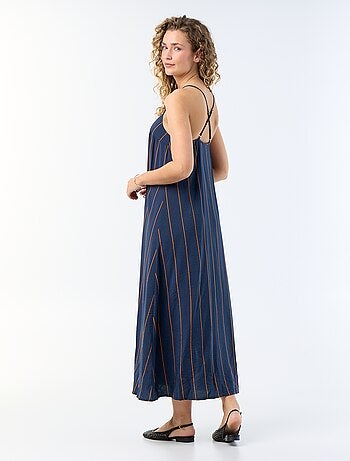 Vestido comprido fluido