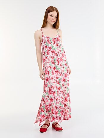 Vestido comprido fluido