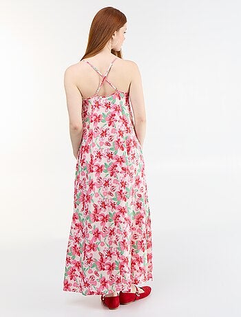 Vestido comprido fluido