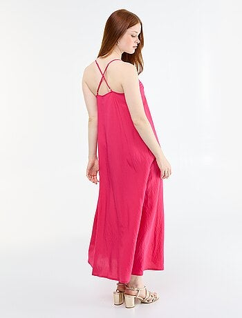 Vestido comprido fluido