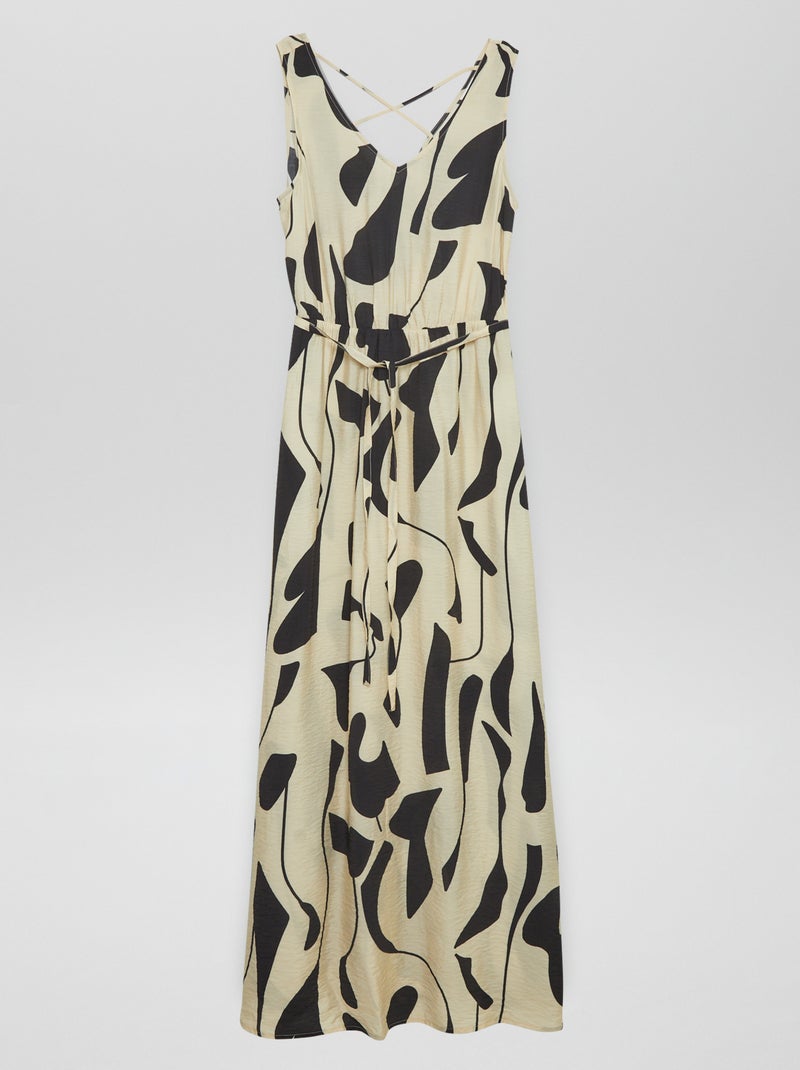 Vestido comprido 'JDY' BEGE - Kiabi