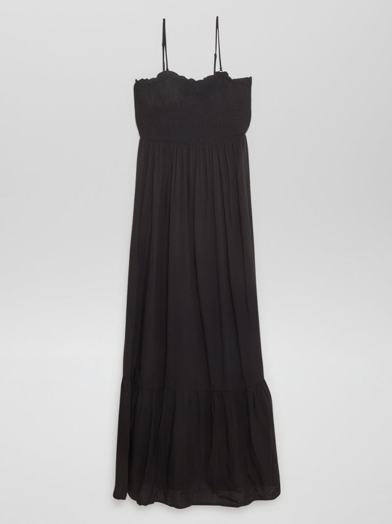 Vestido comprido 'JDY' Preto - Kiabi