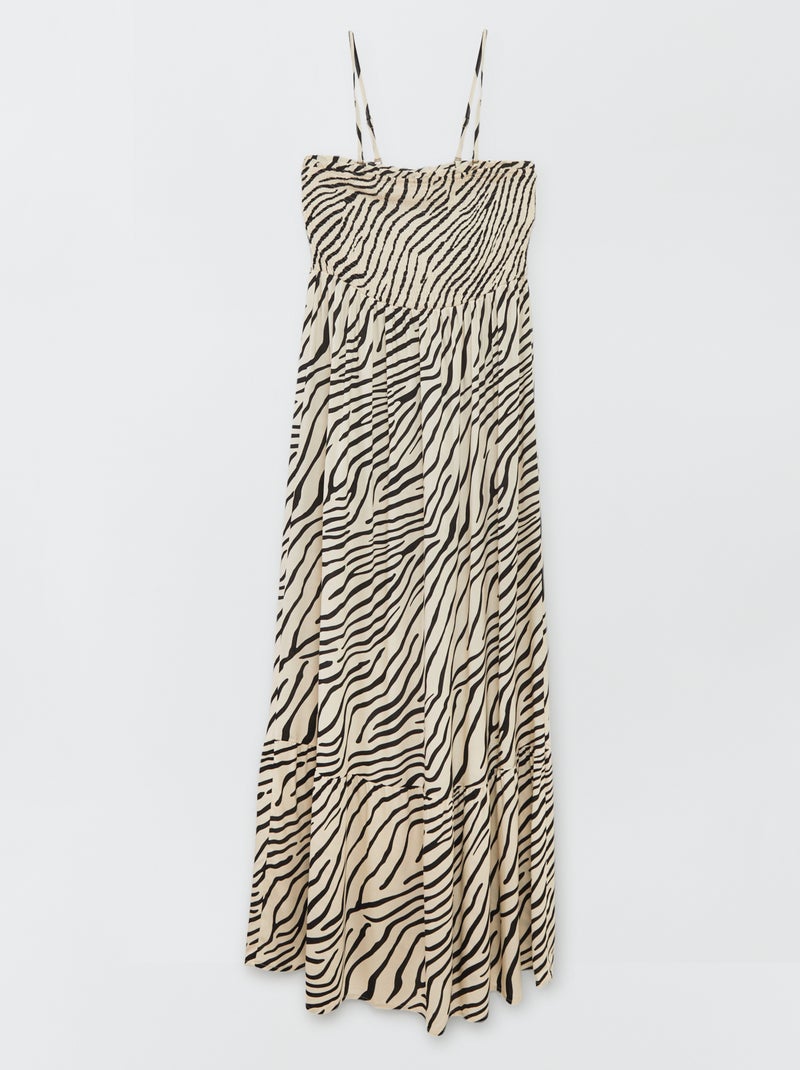 Vestido comprido 'JDY' PRETO - Kiabi
