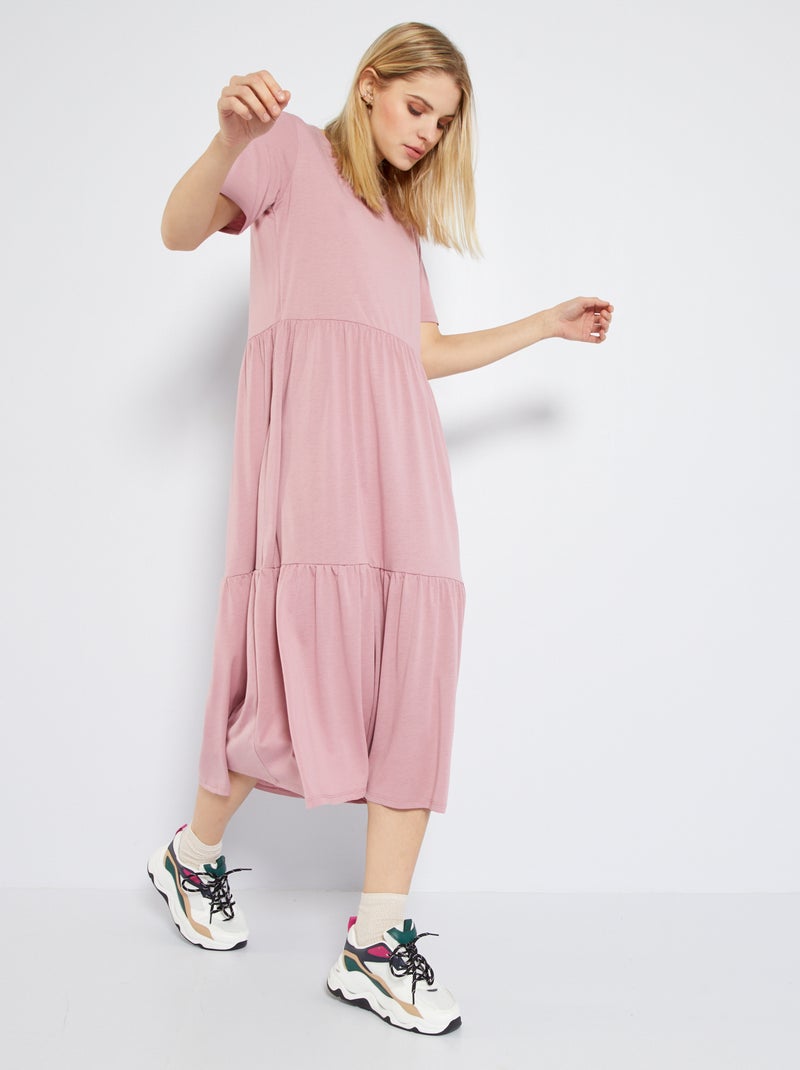 Vestido comprido 'JDY' VIOLETA - Kiabi