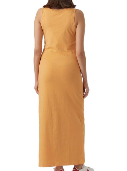 Vestido Comprido Laranja para Mulher Mamalicious Lmia - Kiabi