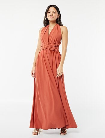 Vestido comprido multiposições