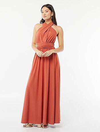 Vestido comprido multiposições