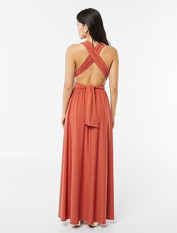 Vestido comprido multiposições