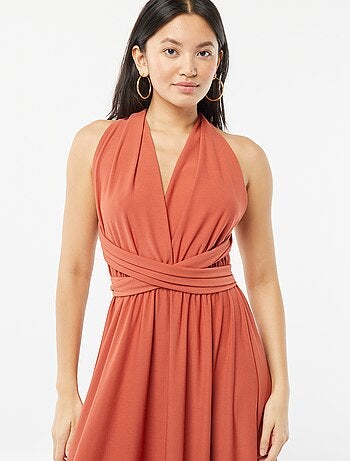 Vestido comprido multiposições